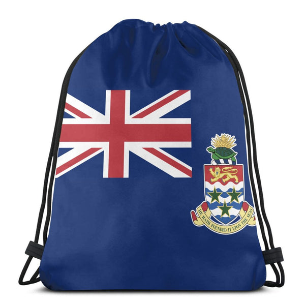 Cayman Islands Drawstring Bag - CaribeHeart Cayman Islands